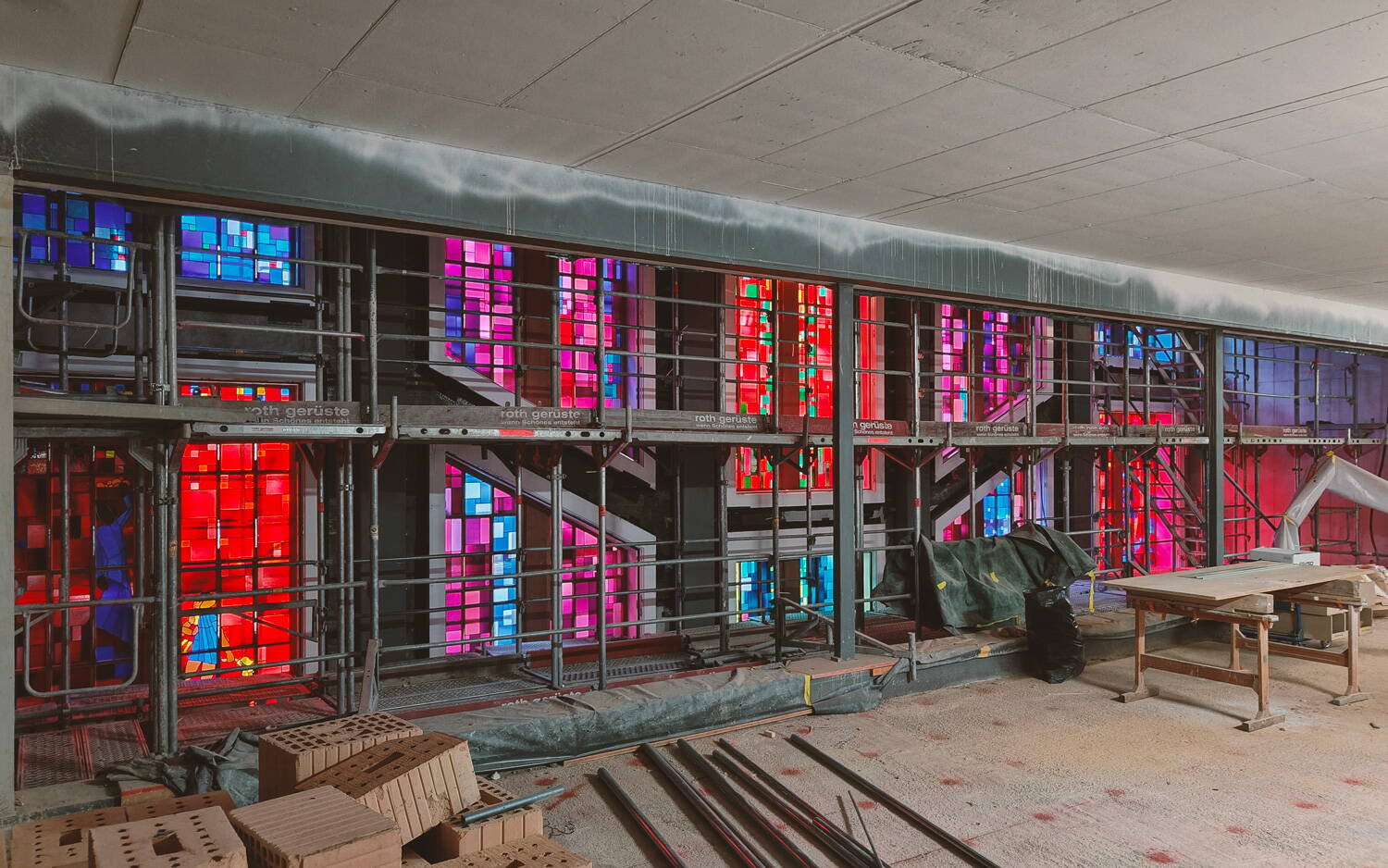 Fenster im Brannhof nach dem Umbau.