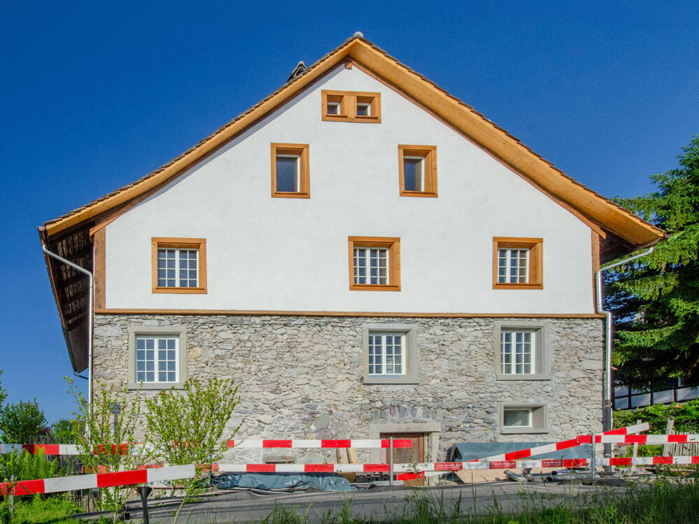 ... und nachher: originalgetreu ertüchtigt. 