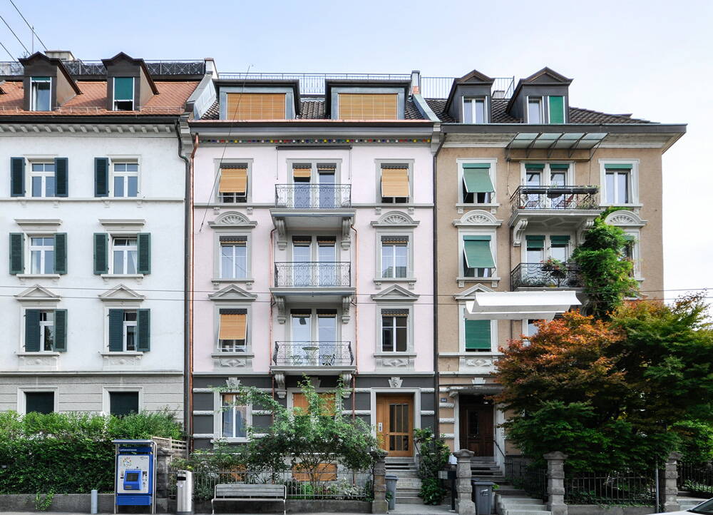 Mineralische Fassade