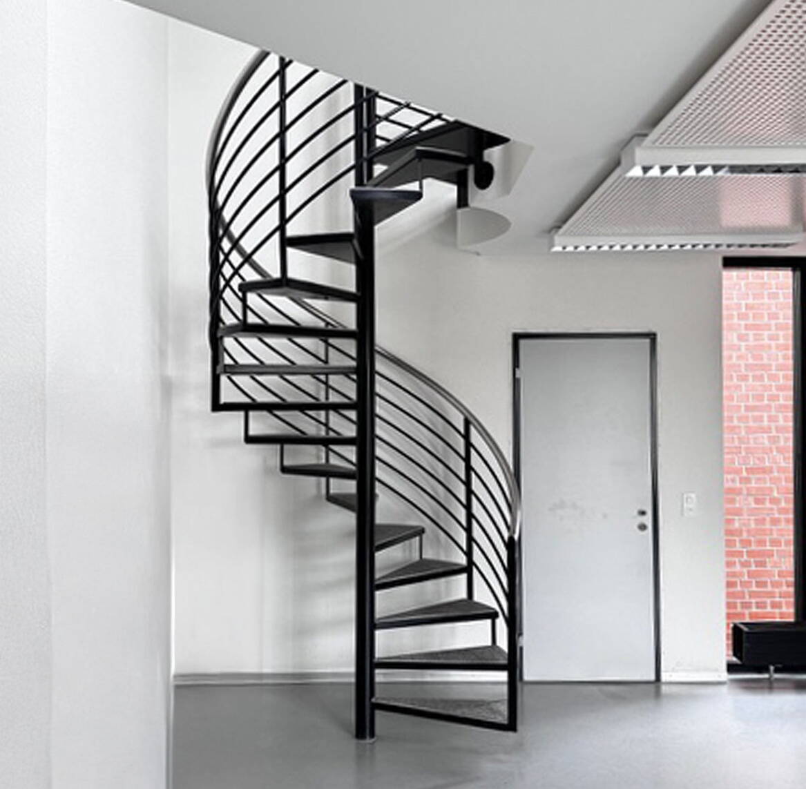 Diese Wendeltreppe hätte in einem anderen Bau perfekt gepasst – die aktuellen Sicherheitsvorschriften erfüllt sie aber nicht mehr. 